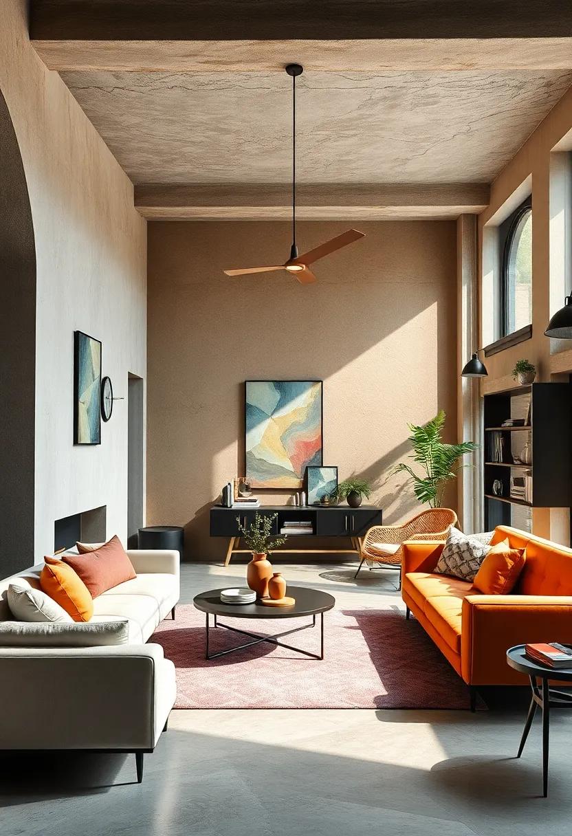 The Art of Layering Textures: Creating a Multifaceted ⁤Living ‍Experience