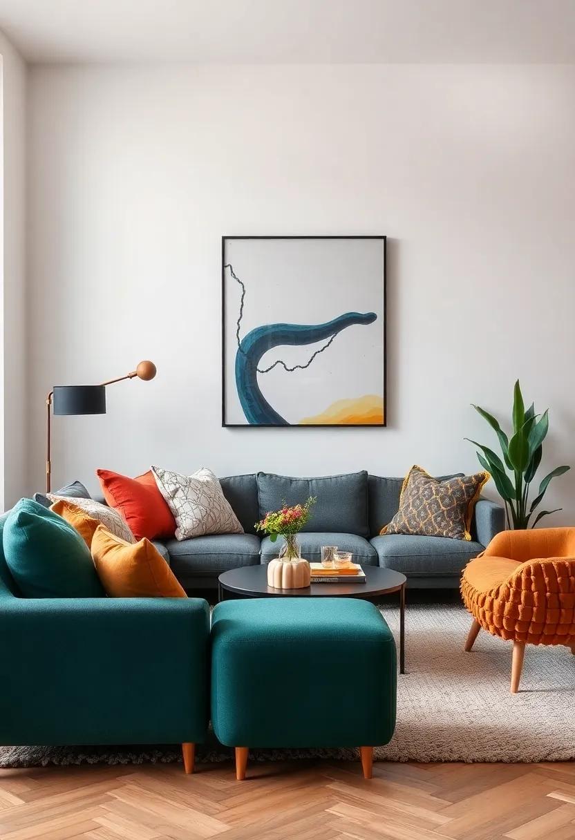 Incorporate⁤ Eclectic Art ⁣Pieces That Reflect Individuality