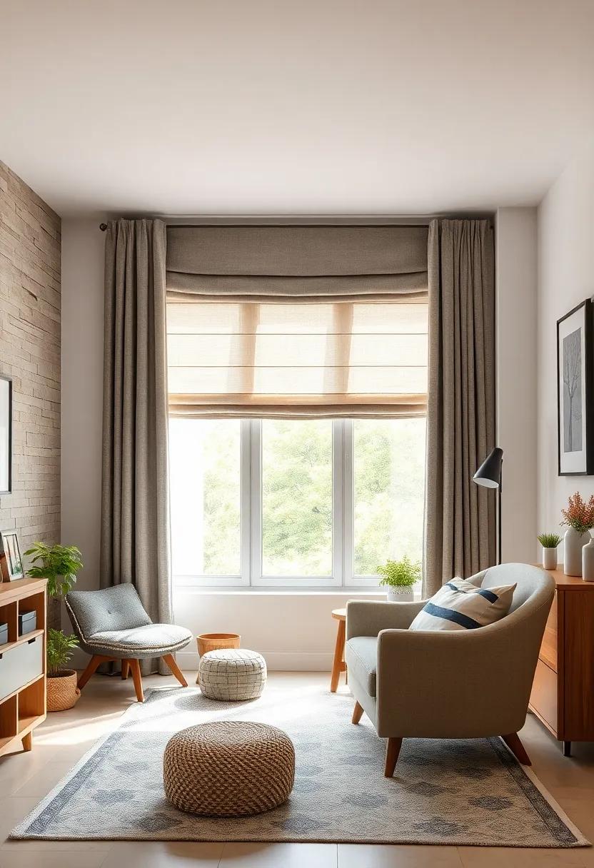 Elegant Roman Shades for a Modern Touch in a Boys Nursery