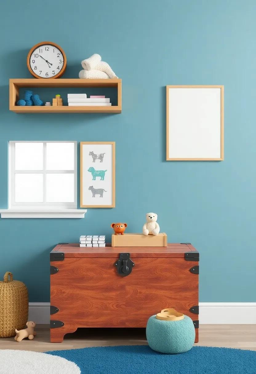 The Charm of Vintage Chests as Nostalgic Toy Storage in Modern Nurseries