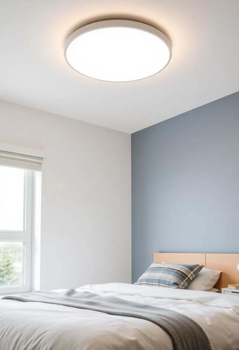 Maximizing Space: Compact‍ Ceiling Lights for smaller Bedrooms