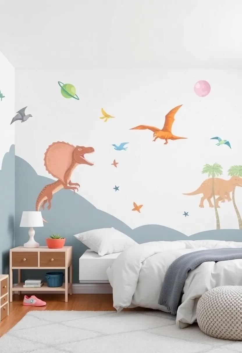 From Dinosaurs to Outer Space: Popular Mural ​Ideas for Every Age