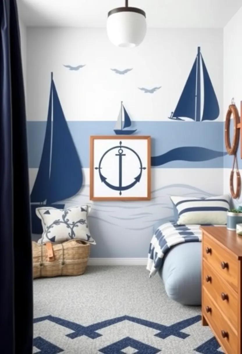 Nautical Adventures: Designing a Maritime-Inspired Boys' Retreat