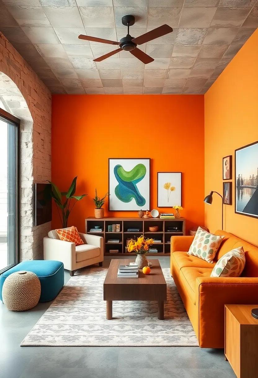 Clear Citrus orange: Energize and uplift everyday moments with clear citrus orange, fostering joy and creativity in a boy's space