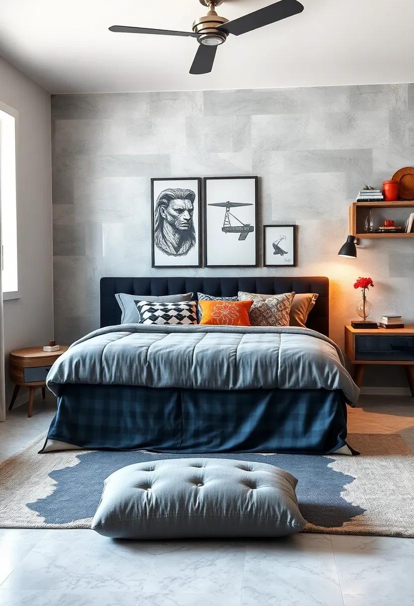 Arrange a stylish room with a bed skirt ​that conceals storage boxes, keeping ⁤the look clean while ensuring everything is​ within‌ reach