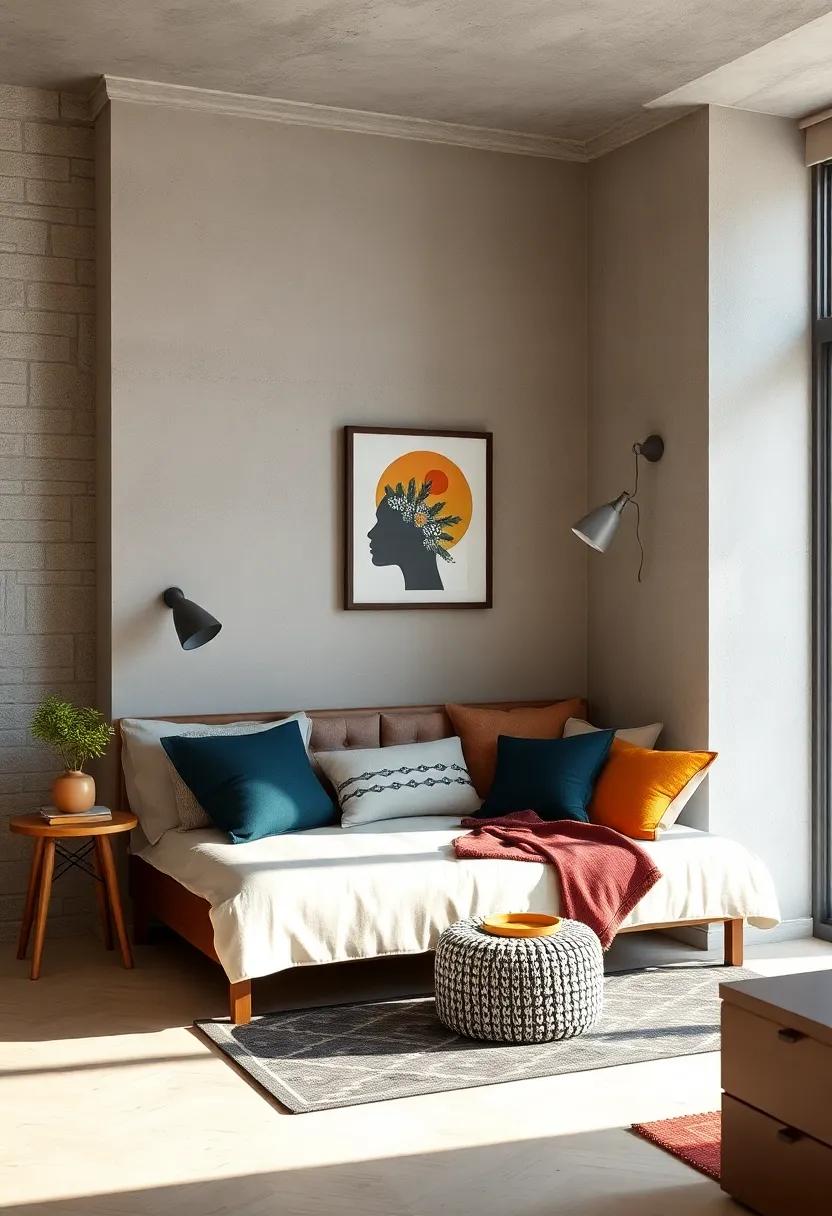 Incorporate a stylish daybed ‍that​ can double ​as a couch during the day while providing hidden‍ storage solutions ⁢underneath