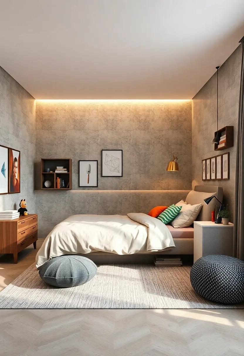 Select an upholstered bedframe that ⁢includes side​ compartments,‍ perfect‌ for​ keeping ⁣bedtime stories and stuffed animals neatly stored away