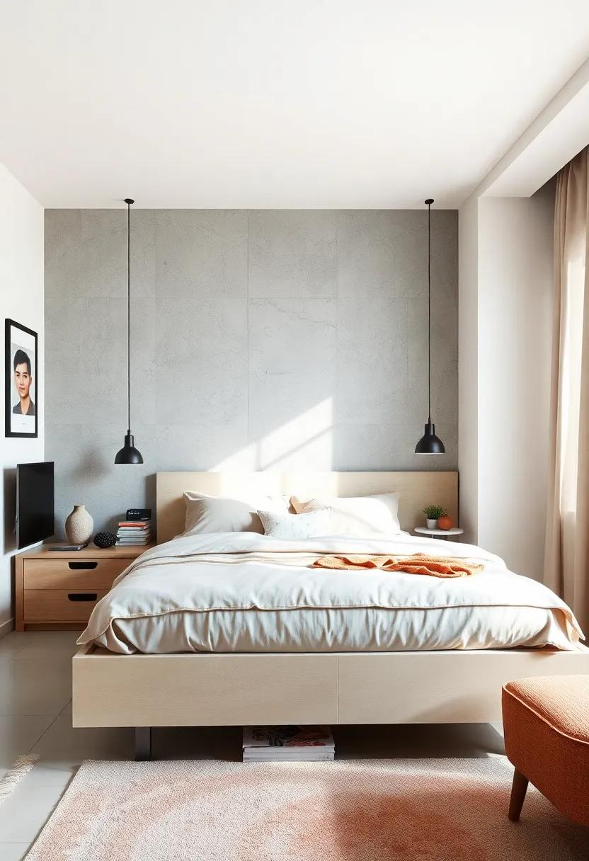 Transform a simple ‌bed into a tech-savvy haven with⁣ charging ‌stations built into ‍under-bed storage, promoting‌ organization for gadgets