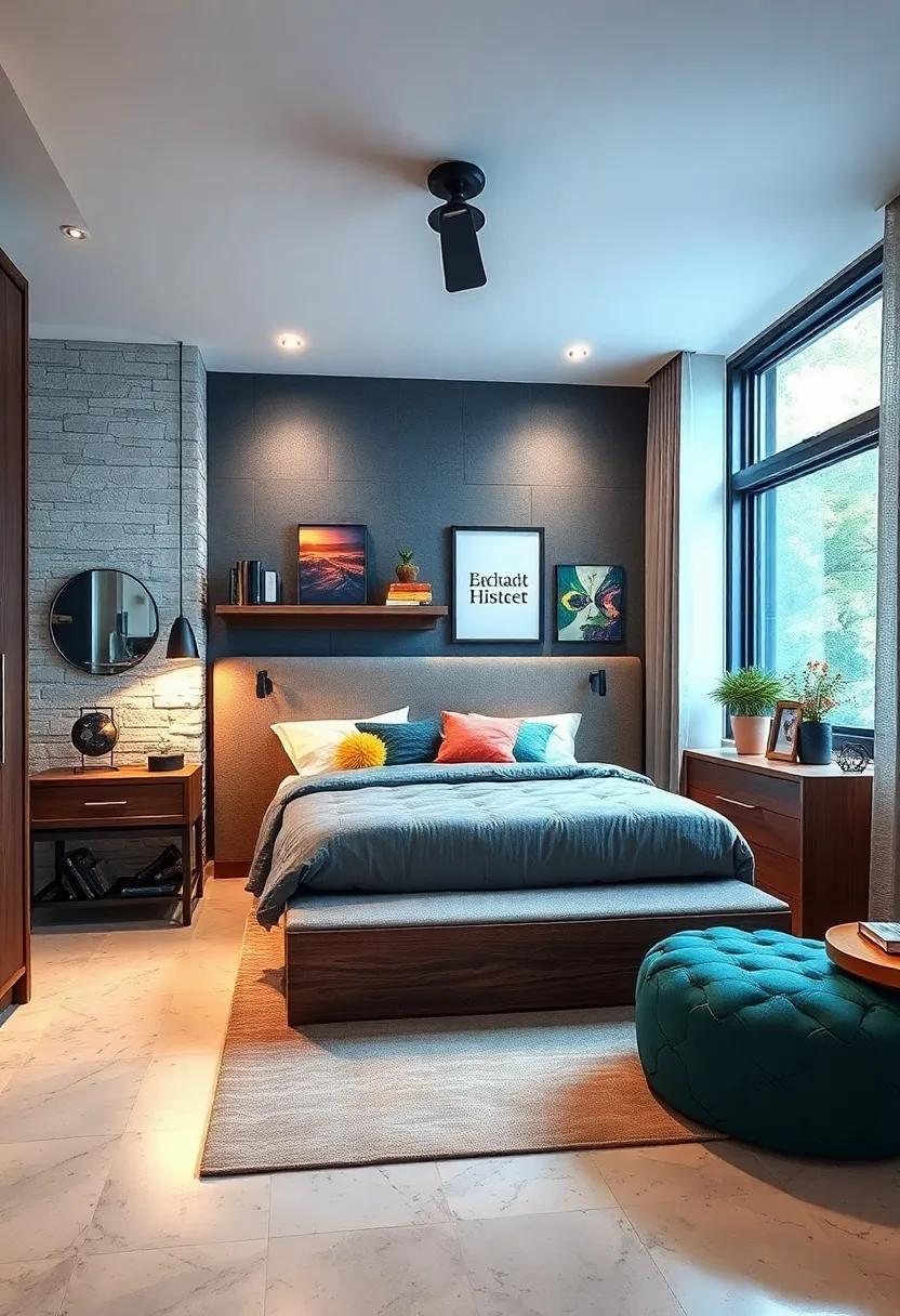 Upgrade a‍ regular​ bed with a⁢ built-in seating area at the foot,creatively ​using the space underneath for additional storage solutions