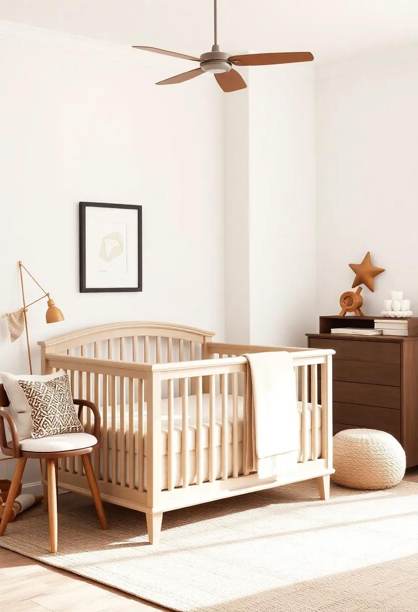 Capturing the Essence of comfort in Brown and Cream Nursery Furniture