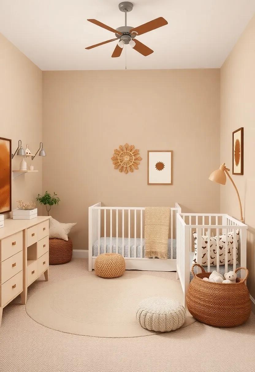 Creating Versatile Spaces: Brown and Cream for Growing Children