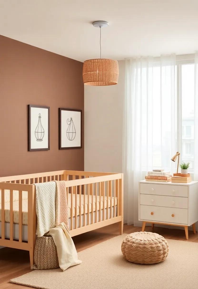 Mood Lighting: Enhancing the Nursery Experience with Brown and Cream