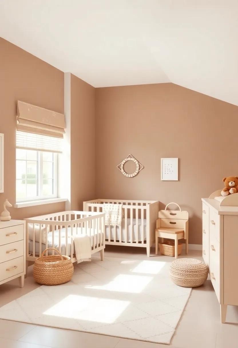 Safety First: Choosing Child-Friendly Materials for Brown and Cream Nurseries