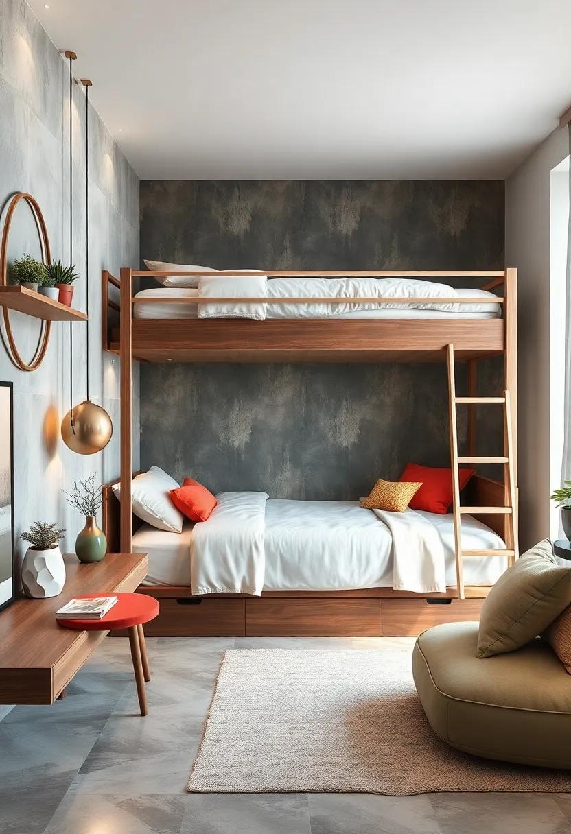 Innovative Bunk Bed Concepts That Maximize Vertical Space and Enhance Room Aesthetics