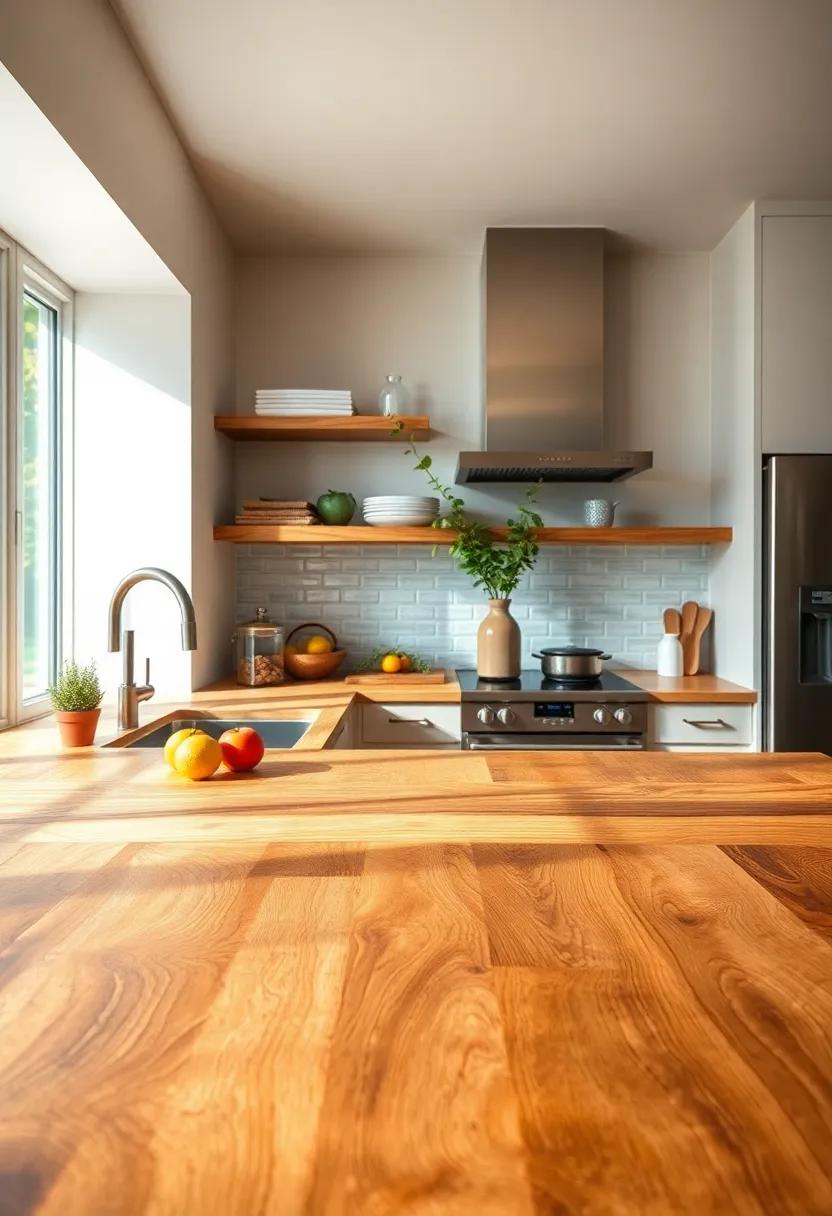 Beautiful Patina: Over time, a butcher block will develop a unique patina, adding character and depth to your kitchen's aesthetic