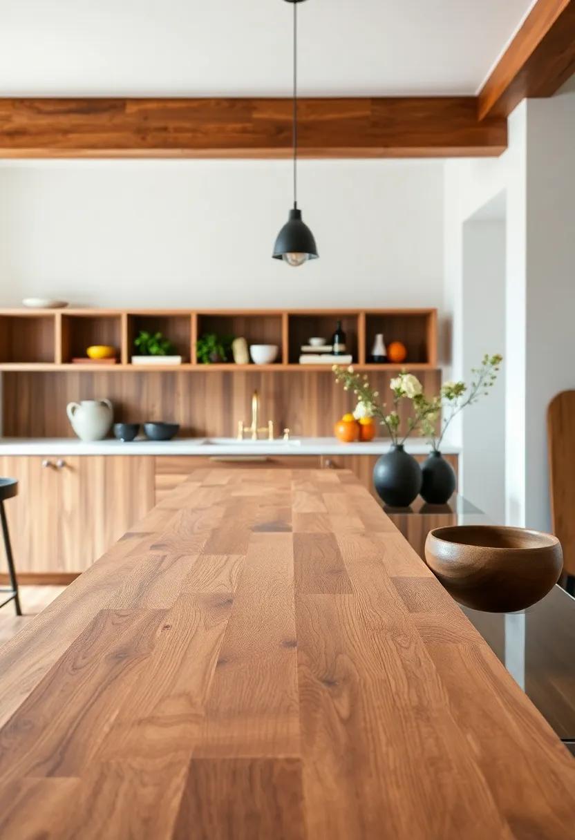 cost-Effective Option: While prices vary, butcher block can be a more affordable alternative to high-end materials like granite or quartz