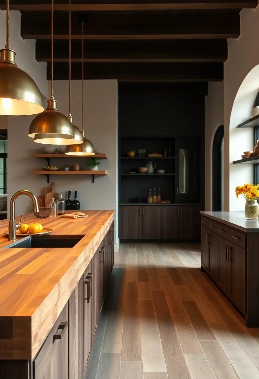 Knife-Friendly: Unlike some other materials, butcher block countertops are gentle on knives, helping to maintain their sharpness