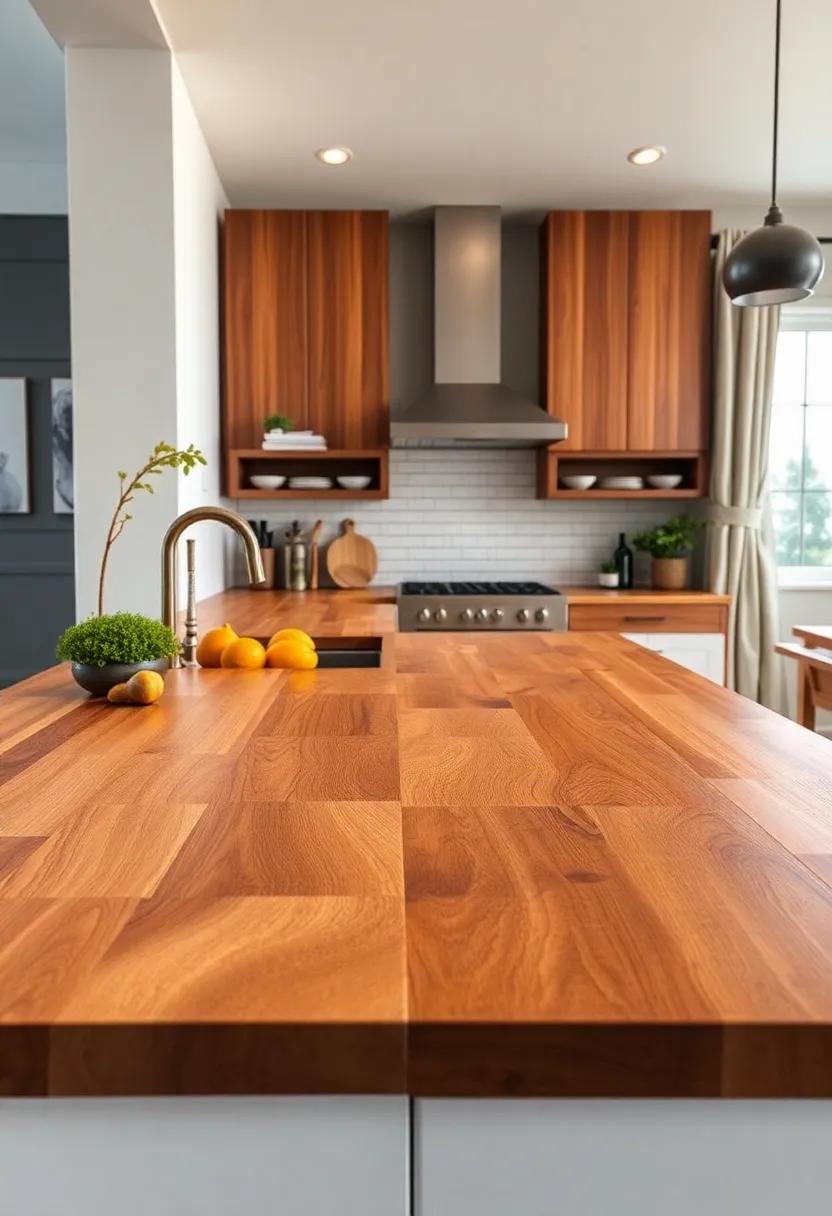Value Addition: Butcher block countertops can increase your home's resale value,appealing to buyers looking for quality upgrades