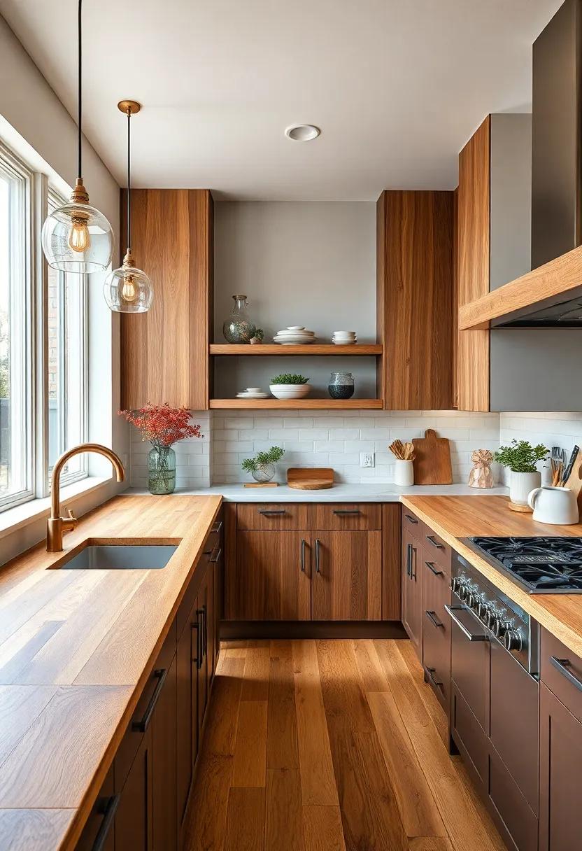 Warm up cold Spaces: in kitchens with cold flooring or appliances, butcher block adds a much-needed warmth and coziness