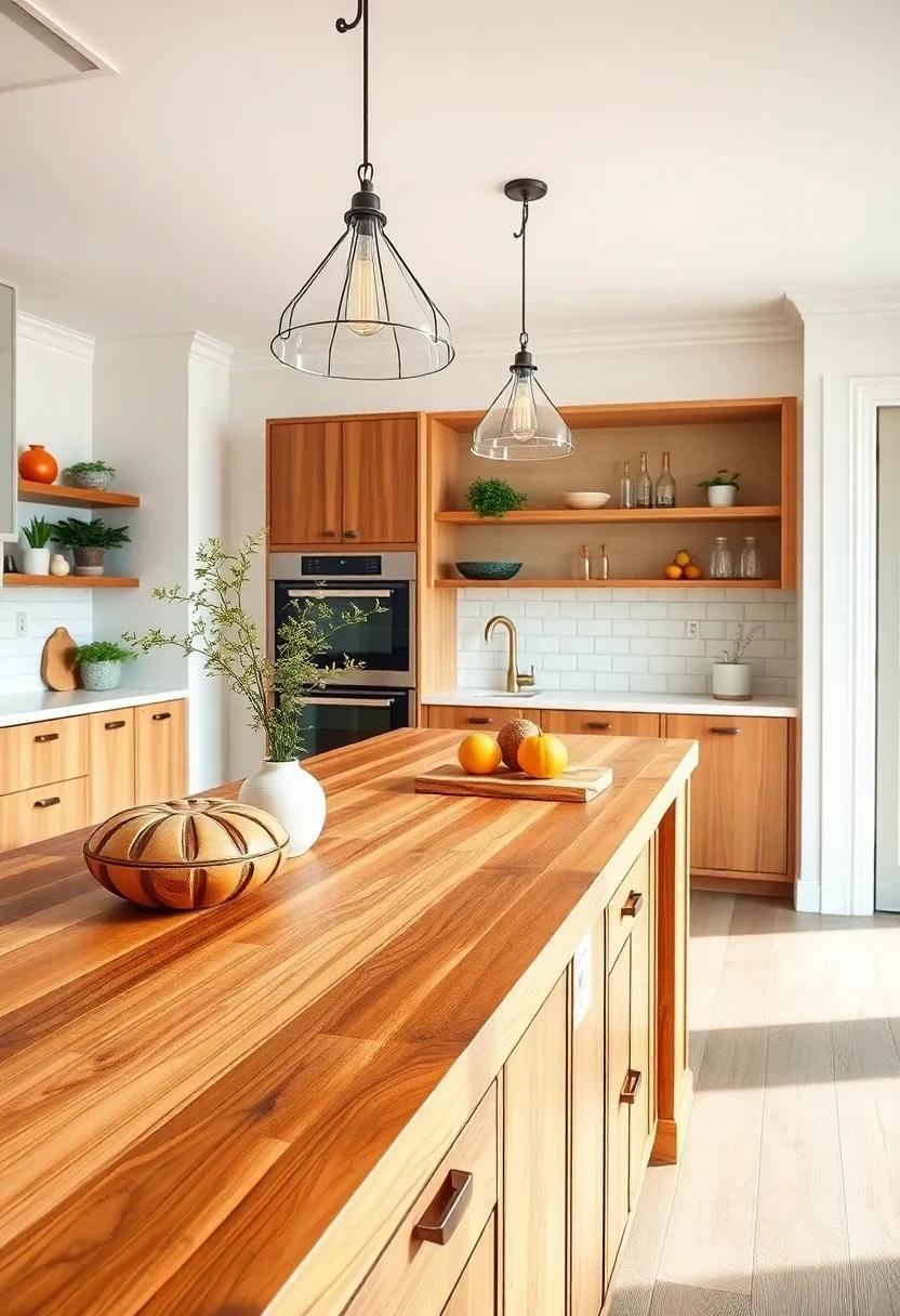 Warm Feel: The natural wood warmth adds comfort to your kitchen, making it a welcoming space for family and friends