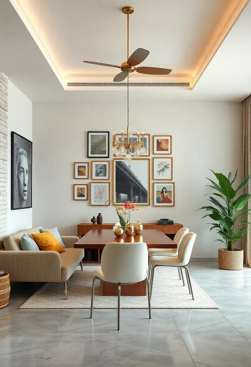 Wall Art gallery: Hang​ framed artwork or personal photos to‍ create a gallery wall, adding personality without ‌the need for ‌pricey decorations