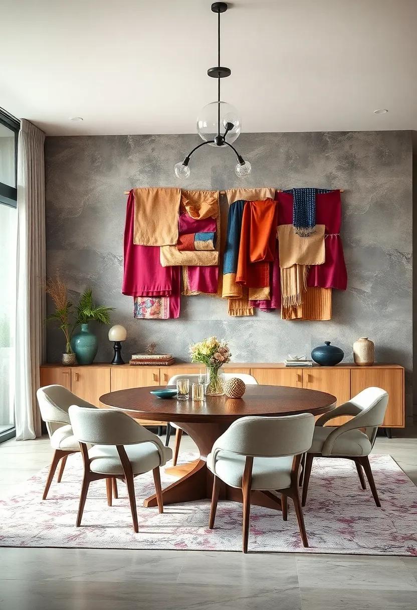 Faux Plant Decor: incorporate faux plants or succulents for low-maintenance greenery ​that livens up your dining space