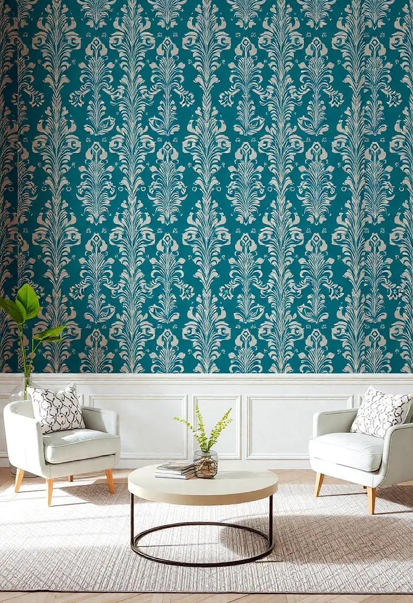 Charming damask Prints: Adding Depth and History to Your Walls