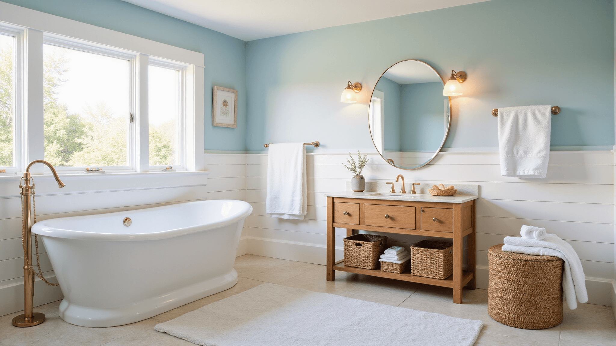 Coastal Bathroom Decor: Create a Relaxing Seaside Sanctuary