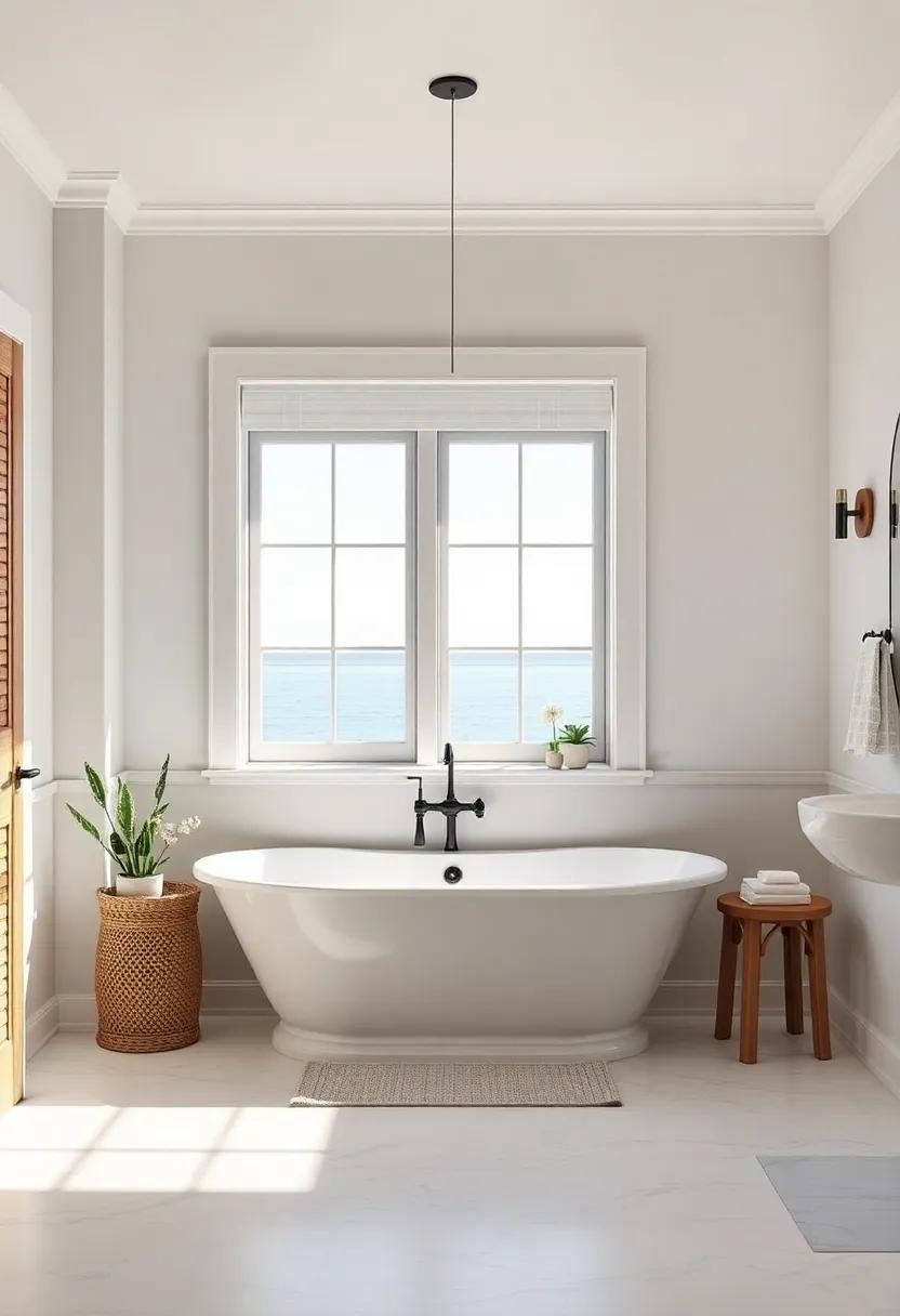 Crafting an Inviting Entryway to Your Coastal Retreat Bathroom