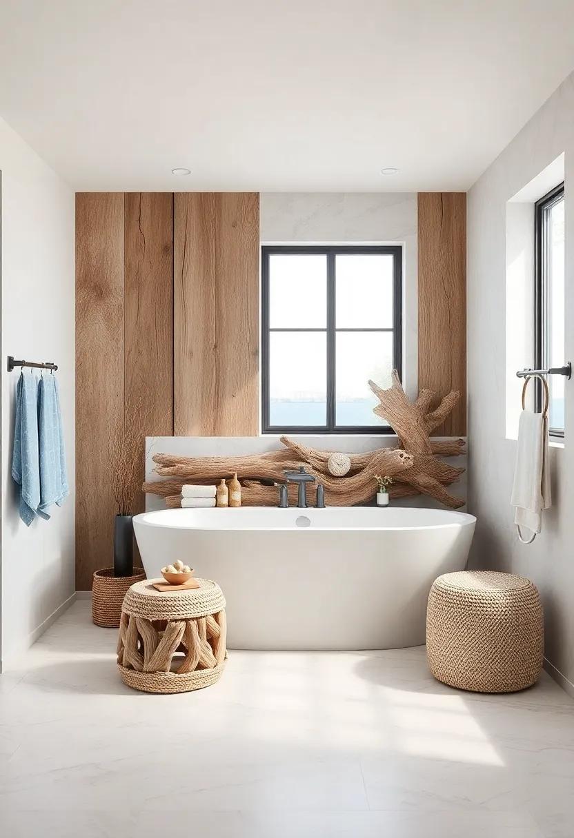 The Charm of ⁣Driftwood: Adding a Touch of Nature