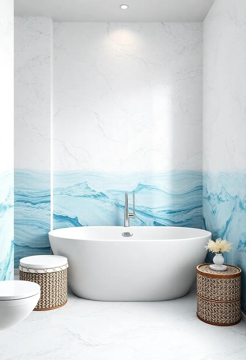 Coastal Artwork to ⁣Enrich Your Bathroom’s Ambiance