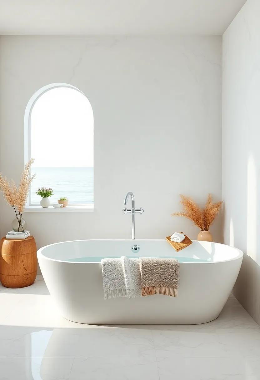 The Perfect Bathtub: Soaking in serenity by the Sea