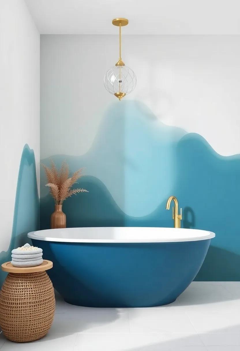 Dressing Your walls with Elegant Sea Glass Accents for a Pop of Color