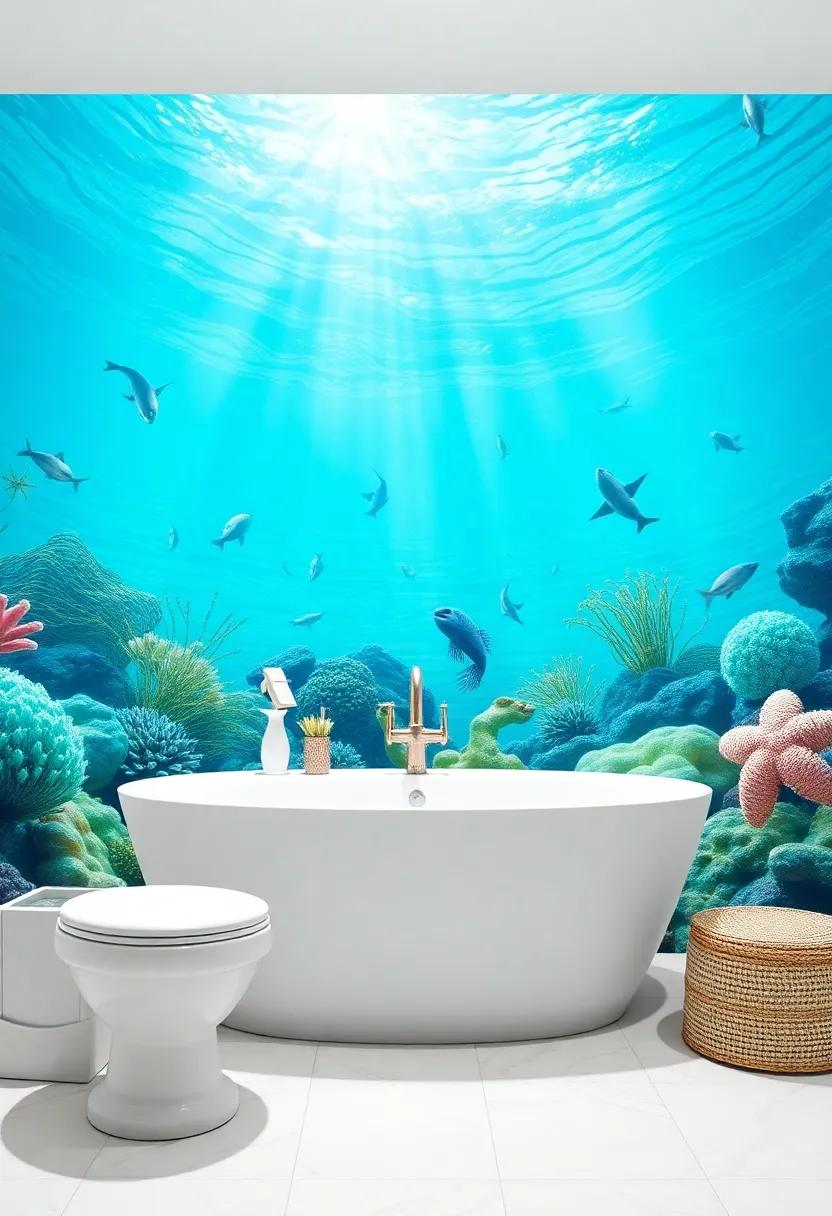 Creating an Underwater Wonderland with Ocean-Themed Wall Decals