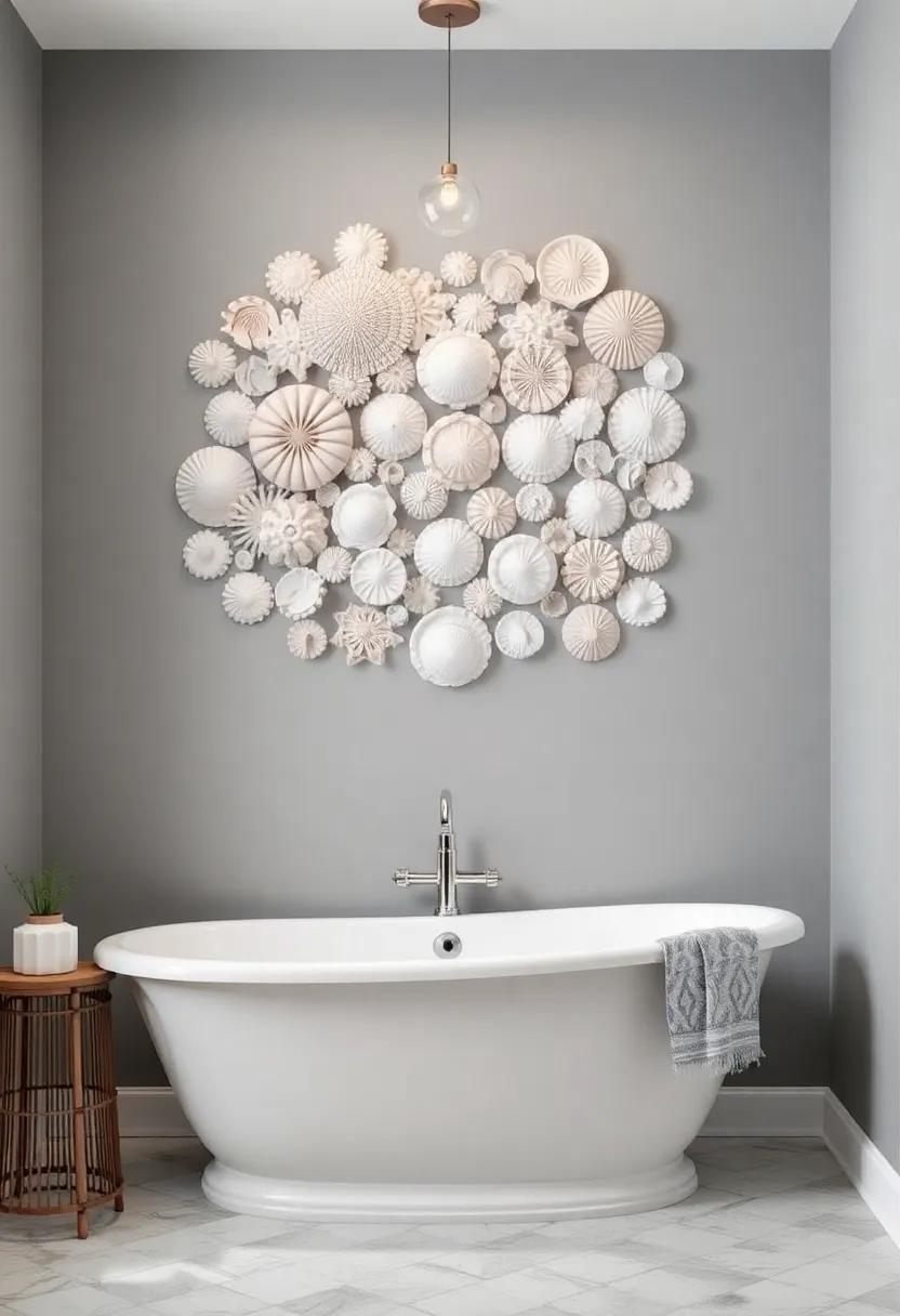 Infuse nautical Charm with Whimsical Seashell Wall Art Transformations