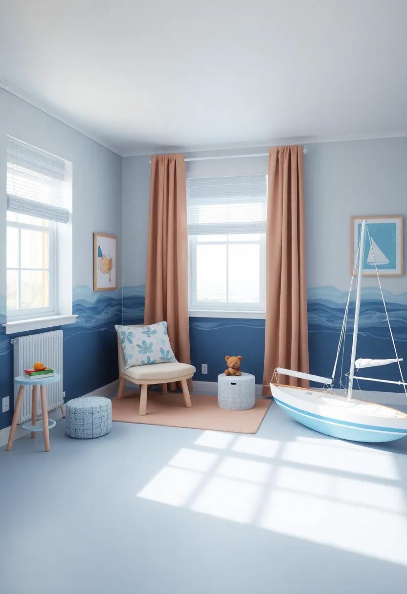Designing a Calm Color Palette Inspired by Coastal Waters and Sailboats