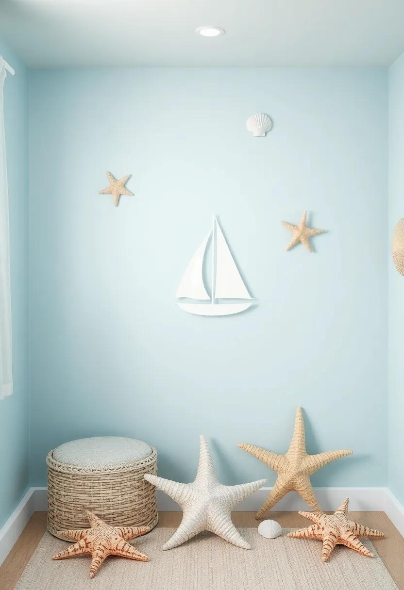 Seashells and Starfish: Natural Elements to Enhance Coastal Charm