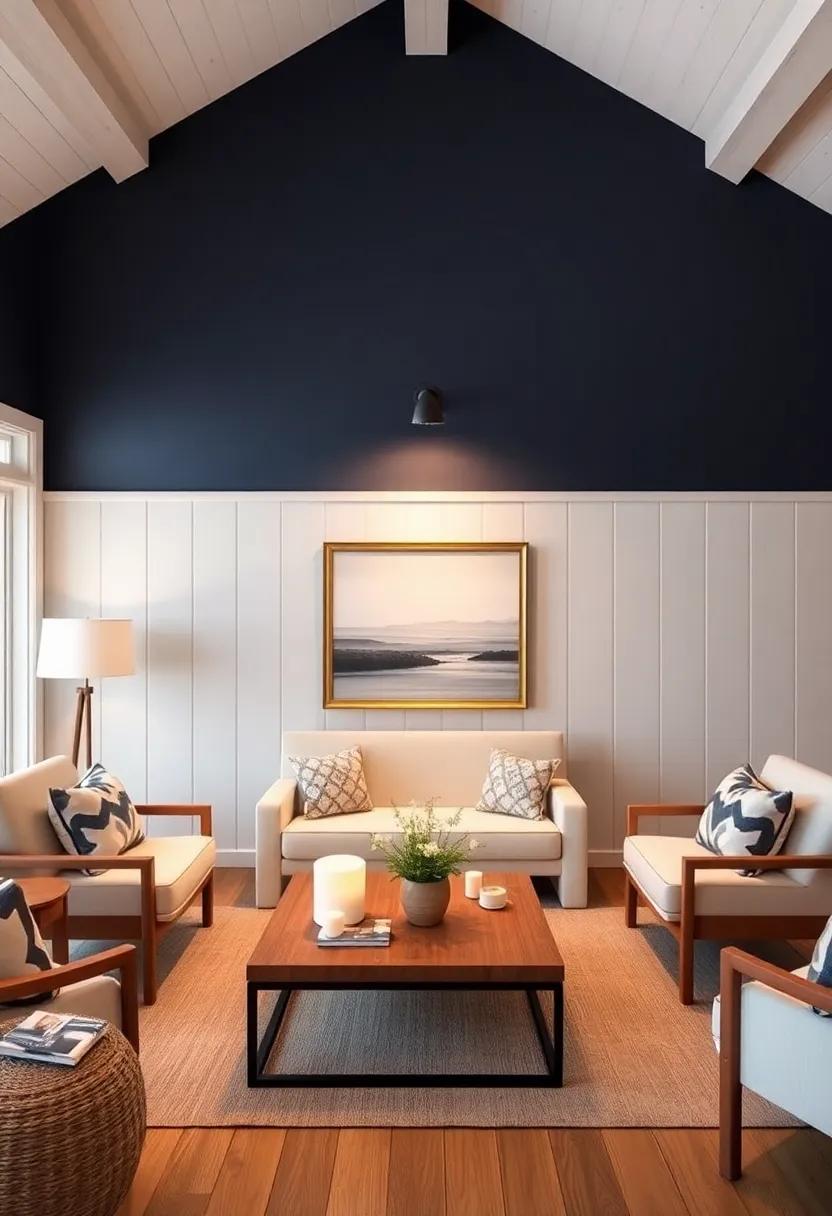 Warm Lighting:⁢ Enhancing ​Nautical Stripe Designs ⁢With ‌Thoughtful Lighting