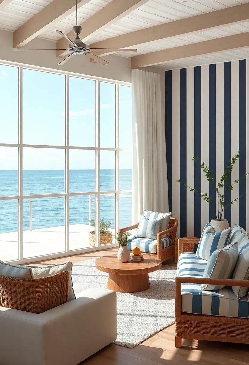 The Soothing Palette: Exploring the Color Schemes of Nautical Stripes