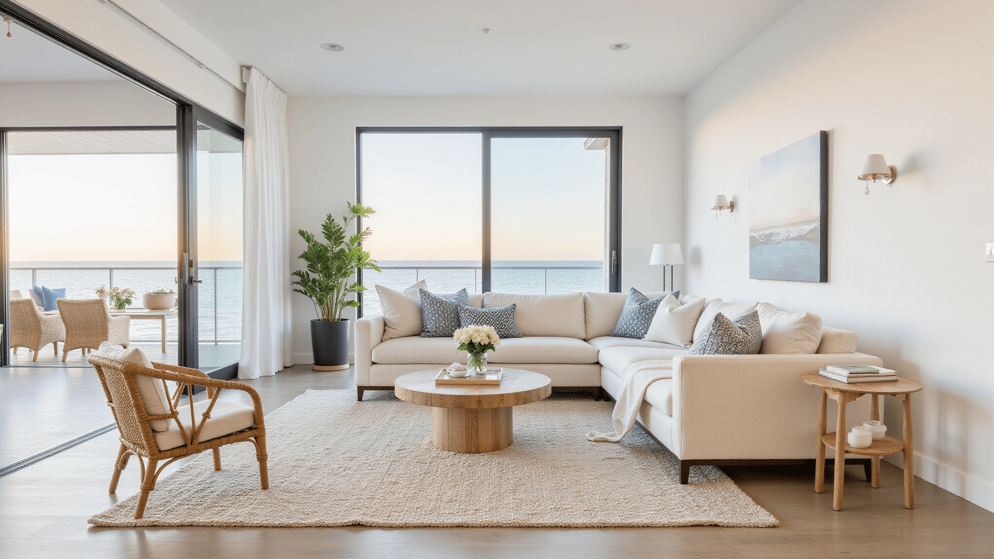Coastal Modern Living Room: Ultimate Guide to Creating a Serene Seaside Sanctuary