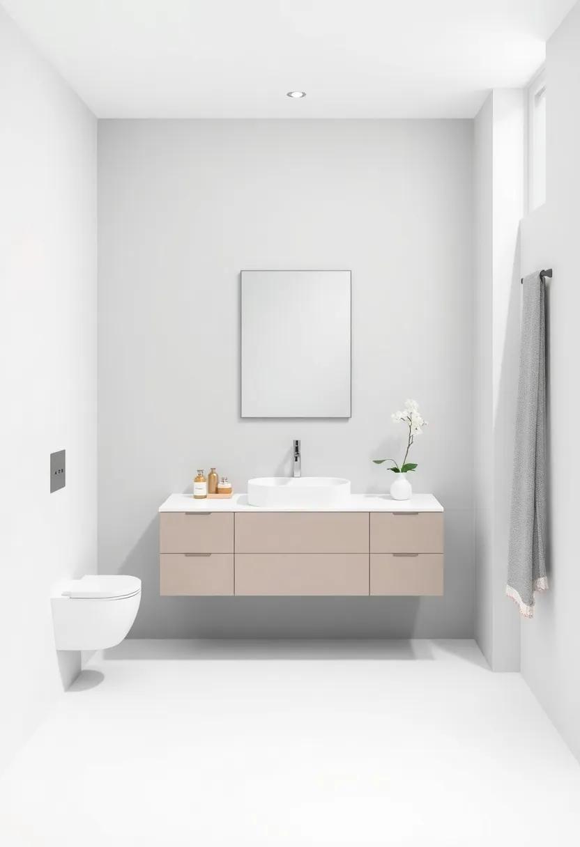 Minimalist Vanity Styles for Chic Simplicity