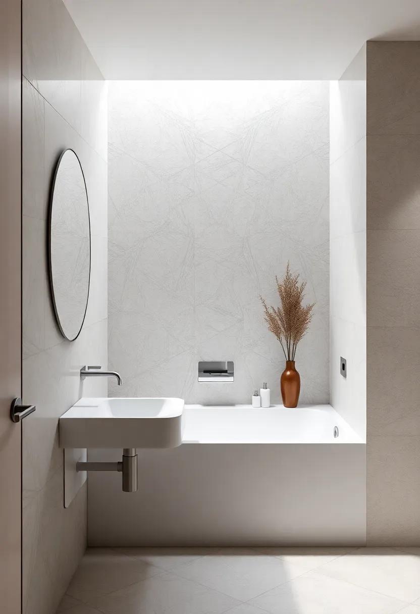 The Power of Textures in⁣ a‍ Simple ⁤Bathroom Design