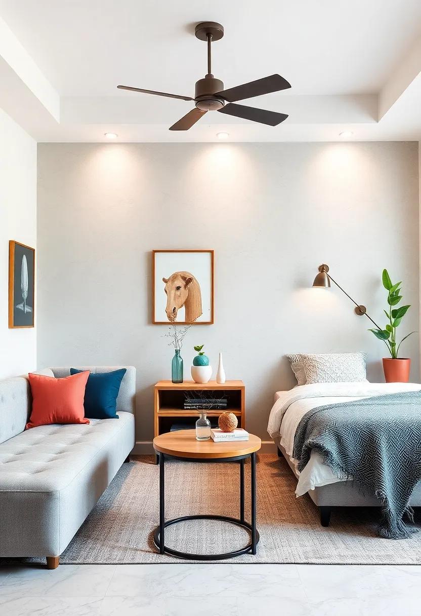 Nesting Tables: Utilize nesting tables that can ‍be easily pulled out when needed and tucked away to save space