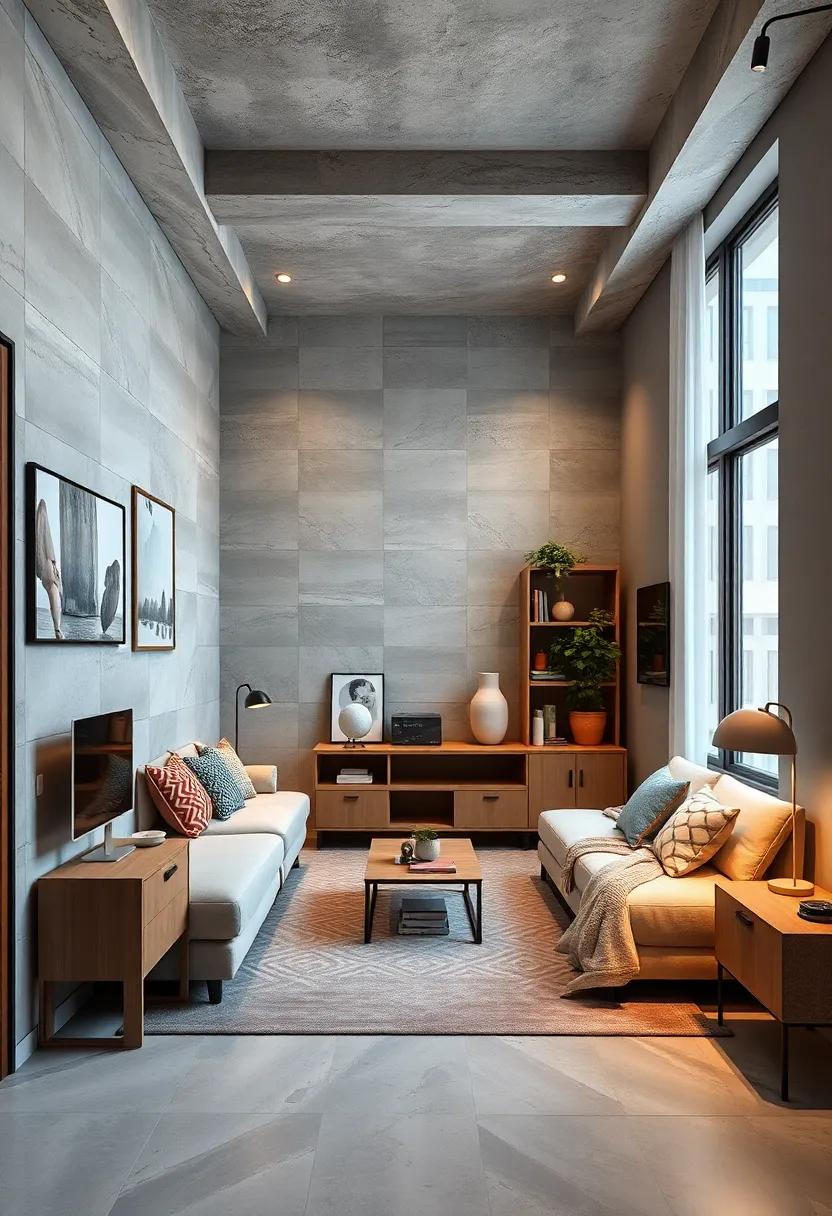 Smart ⁢Tech Integration: Incorporate technology in a discreet way,such as charging stations cleverly hidden in furniture