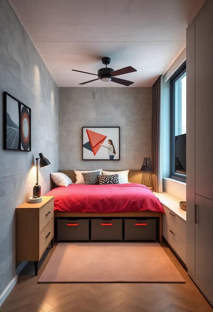 Under-Bed Storage: Utilize the area ⁤beneath your bed with rolling bins or drawers for seasonal clothes, shoes, or extra bedding