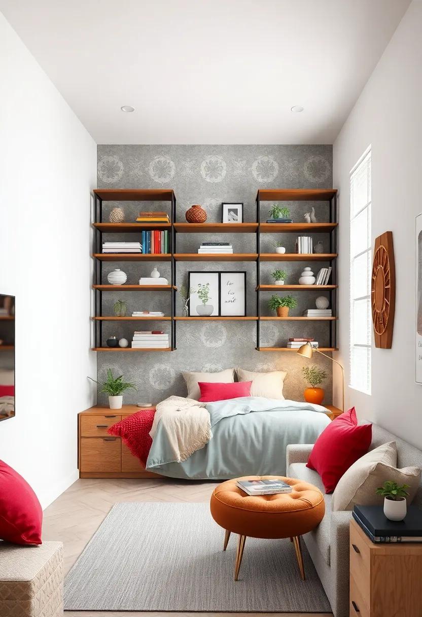 Vertical Shelving: Incorporate tall shelving units to take advantage of ceiling height,allowing for‍ storage and display⁢ without‍ consuming ⁢horizontal space