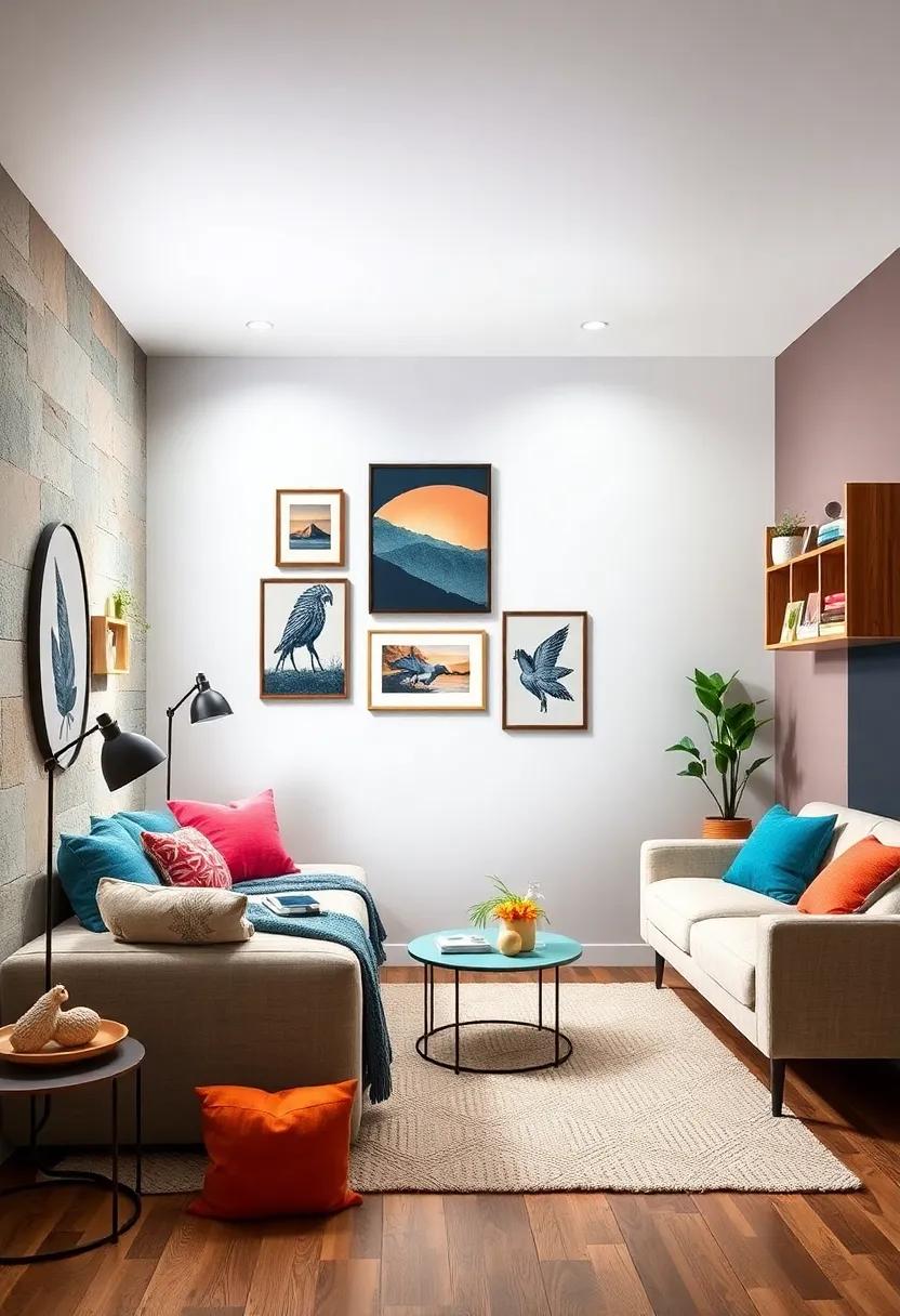 Wall⁢ Art as‌ Function:‌ Incorporate art pieces that also⁢ function as bulletin boards or shelves to enhance both style⁢ and utility