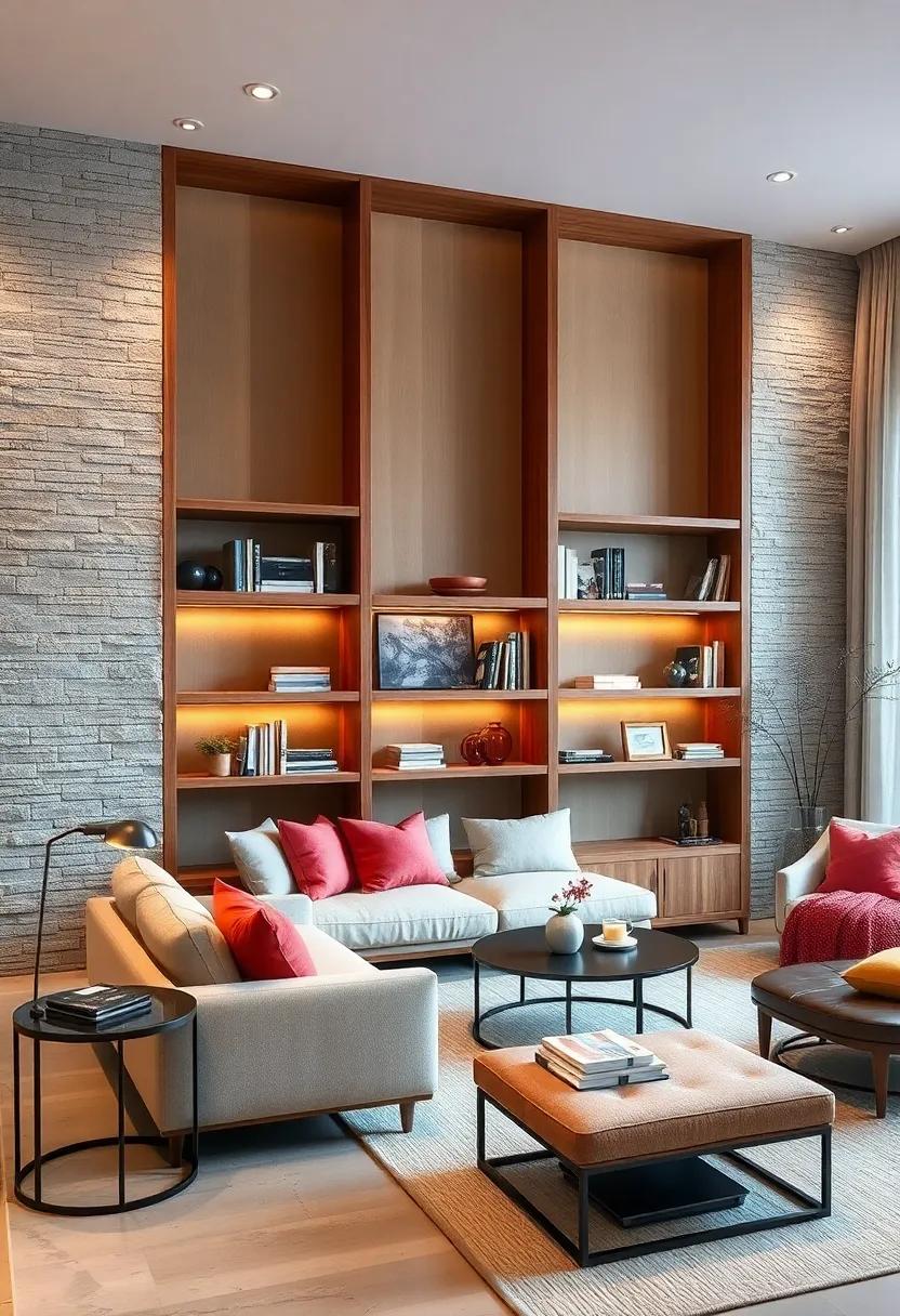 Open Shelving: ‌Choose a ‍wooden partition that doubles ​as open shelving,⁢ providing both functionality ⁤and style by displaying books and⁣ decorative items