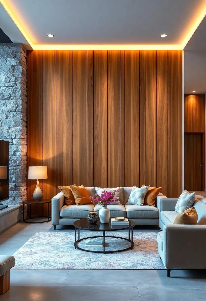 Seasonal Shift: Use interchangeable wooden panels for your partition that can be updated with the seasons, keeping your decor fresh and engaging year-round