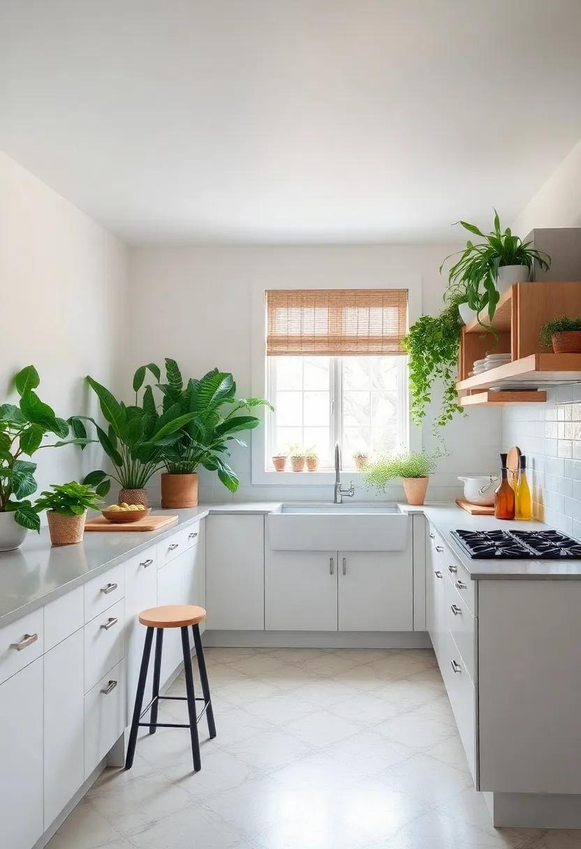 Incorporating Nature‌ with Indoor Plants for a‍ Lively Kitchen ⁢Feel